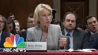 Betsy DeVos Refuses To Answer If Federally-Funded Schools Can Discriminate | NBC News
