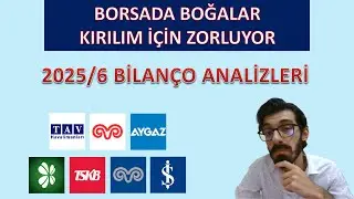 BORSADA KIRILIMA DOĞRU %1 %1 GİDİYORUZ BİLAN&Ccedil;OLAR GELİYOR TAVHL KCHOL AYGAZ ISFIN GARAN TSKB YKBNK