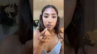 Her makeup eatss #lararaj #katseye #celebritylookalike #makeuptutorial  #browngirl