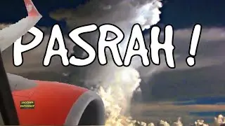 PENUMPANG LION AIR PASRAH PADA TUHAN , SAAT PESAWAT MASUK CUACA BURUK !