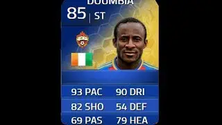 FIFA 14 TOTS DOUMBIA 85 Player Review & In Game Stats Ultimate Team