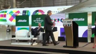 Etihad Airways and Alitalia – Expo Milano 2015 – Joint Livery Unveil