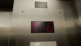 Z Flip 5: Modded 1973 Montgomery Traction Elevator 186 | UWSOM (D-Wing) | Seattle WA