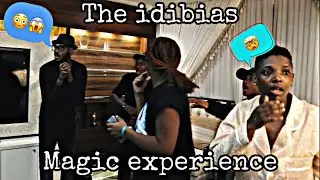 Music Legend 2face and Family react to real life magic by magician Babs cardini