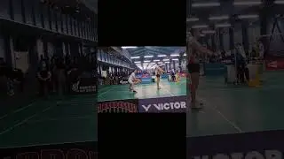 courtside view of Australias gronya sommerville, kenneth choo