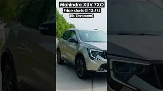 New Mahindra XUV 7XO (2026) is here 😱 Loaded with Tech 🔥 #mahindra #shorts