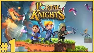 The Dynamic Duo - Portal Knights Multiplayer - Part 1 [Let's Play Portal Knights Gameplay]