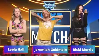 Leela Hall vs. Ricki Morris vs. Jeremiah Goldmain - NWCW Our Time - Round 1