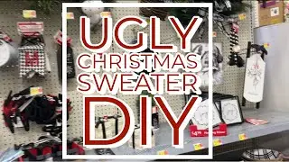 Ugly Christmas Sweater Ideas DIY | Craft Shopping | Vlogmas