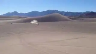 Drag Race - Sandrail w/ 900 Streetbike Motor vs Custom Built Banshee Amargosa Dunes, NV