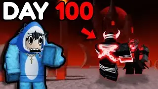 Я пытался выжить 100 ДНЕЙ в аду Roblox... (какого черта?!)