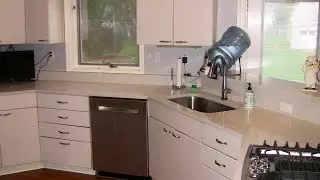 Установка столешницы из кварца Silestone от The Home Depot