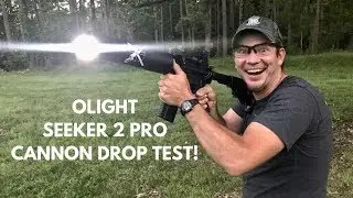 Cannon Torture Test! Olight Seeker 2 Pro 3,200 Lumen Flashlight