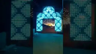 led pixel gate light