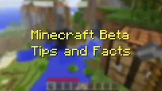 Minecraft Beta: Tips and Facts - From Old Beta 1.7.3, Beta 1.5 and more! 2011 Nostalgia