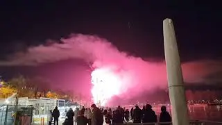 Jonkinlainen pyroshow Porissa