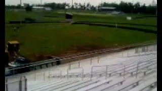 Boyle County Rebel Field.  New construction has started.