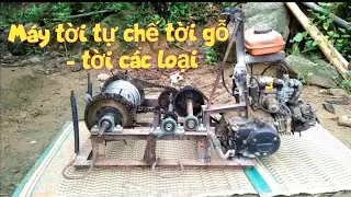 Hướng dẫn cách chế máy tời đơn giản và gọn nhẹ - tời gỗ tời các loại ll Nam Chung