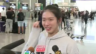 女重劍手江旻憓說仍有進步空間　又指配不上稱世界第一