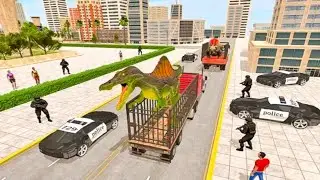 Wild Dino Truck Transport Game : zoo Animal Transport Truck - Andriodgameplay | Gamerzone A-Z |