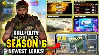 Season 6 Leaks | New Features | Upgraded UI | PC Version Update | COD Mobile | CODM
