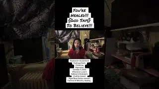 🗣️‼️YOU&rsquo;RE HEALED GOD SAYS SO BELIEVE IT‼️ #god #godheals #godsmiracles #blessings #breakthrough 