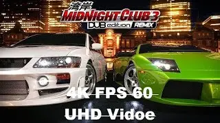 pcsx2 2.6.2 64bit Midnight Club 3  RTX 3050 i5 10400F 4K 60 FPS UHD