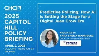 2025 Capitol Hill Policy Briefing - Predictive Policing