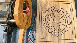 Wood Carving - How to use Router machine Bits 