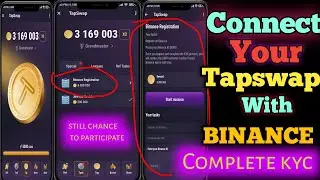 Tapswap Complete kyc - Tapswap Binance registration - Tapswap launching on Binance #cryptoairdrop