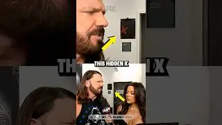 nobody noticed this hidden X symbol on WWE RAW
