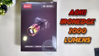 SENTER KEPALA AOKI IRONEDGE 2000 LUMENS || PERTAMA KALI LIHAT