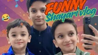 Mazedaar Shayari! 😂 | Teeno Bhaiyon Ka Swag 😎 | Funny Vlog