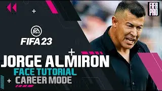 JORGE ALMIRON FACE FIFA 23 -  Pro Clubs Face Creation LOOK ALIKE BOCA JRS