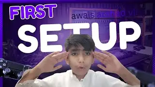 Aj ma na apna gaming setup banya or bhut thak gaya