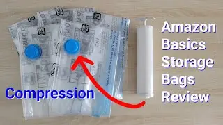 Amazon Basics Compression Storage Bags Test & Review
