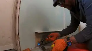 Replacing baseboard heat on slab