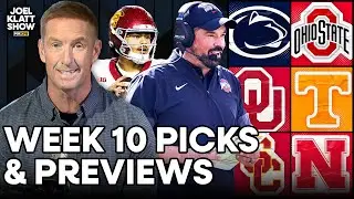 College Football Picks & Previews: Ohio State-Penn State, Texas-Vanderbilt, USC-Nebraska & more!