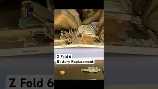 Samsung Galaxy Z Fold 6 Battery Replacement #shorts #zfold6
