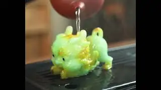 color changing tea pet - pixiu tea pet, tea pet pixiu