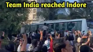 Virat Kohli And Team India Reach Indore Ahead Of Ind Vs Nz Odi #teamindia #indvsnz #viratkohli 