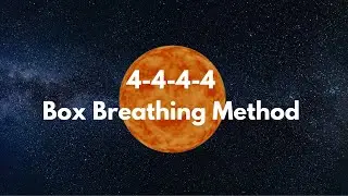 4-4-4-4 Box Breathing Exercise | 5 Minutes | Focus and Balance