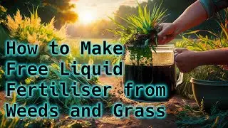 How to Make Free Liquid Fertiliser from Weeds and Grass
