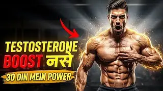 Low Testosterone? 30 Din Mein Body Badlo | Natural Testosterone Increase