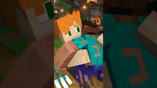 Always together - Part 1 💚 #shorts #minecraft #love