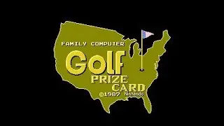 ゴルフスペシャルコース(賞品) プレイ動画 / Family Computer Golf Special Course Prize Cart (FDS) Playthrough