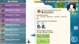 Gauntlet II Lv 60 Boom Beach Maxed Everything Flawless Grenadier Medic November 29th 2016