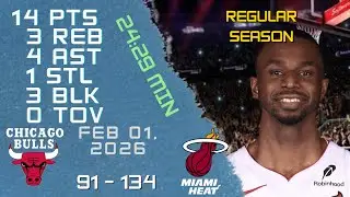Andrew Wiggins Player Full High Lowlights vs BULLS 01 02 2026 NBA REGULAR SEASON Game