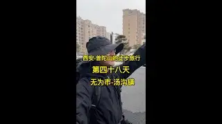 西安-普陀山的徒步旅行，第四十八天，无为市-汤沟镇，无为大堤，白茆镇#走遍中国 #我的旅行日记 #抖音城市漫游计划 #芜湖 #独自旅行