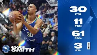 Zhaire Smith Drops 30-Points vs. Santa Cruz Warriors